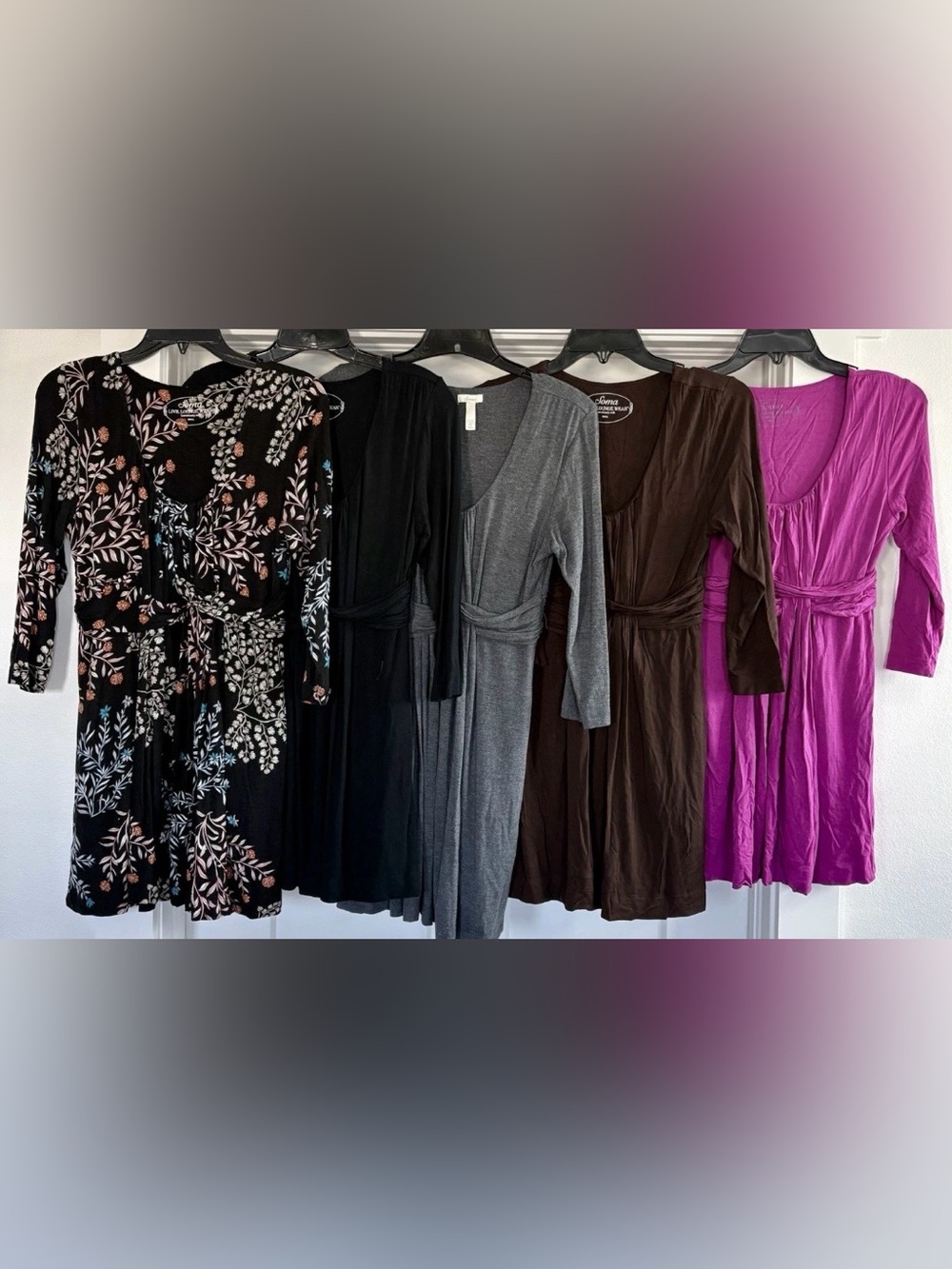 11 pc Soma Size Small Blouse Wrapped Waist Top Tunic Dress Sleepshirt LOT